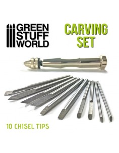 SET DE HERRAMIENTAS DE GRABADO Y TALLADO 2