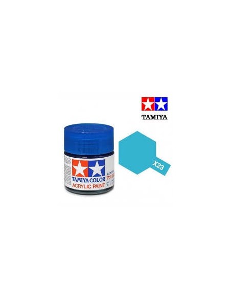 TAMIYA X23 AZUL TRANSPARENTE