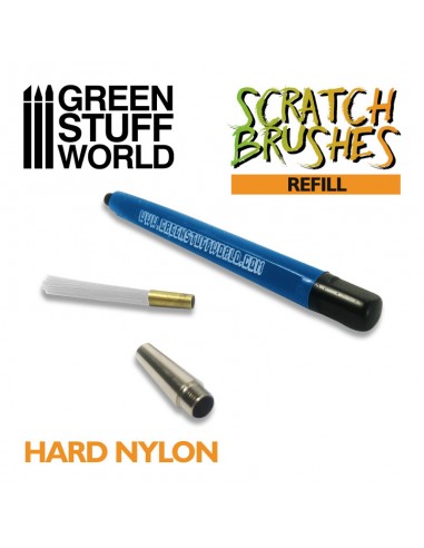 RECAMBIO SET CEPILLOS SCRATCH - NYLON DURO