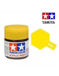 TAMIYA X24 AMARILLO TRANSPARENTE