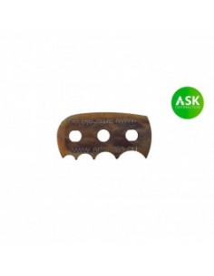 SIERRA PULPO ULTRA SUAVE VARIOS RADIOS DE DIENTES (1 UNID.)