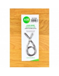 CABLE CONDUCTOR REDONDO DIÁMETRO 0,5mmX250mm