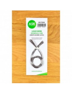 CABLE CONDUCTOR REDONDO DIÁMETRO 0,7mmX250mm