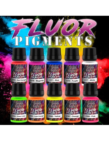 PIGMENTO FLÚOR TURQUESA