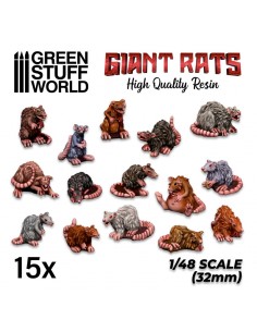 SET RESINA RATAS GIGANTES 2