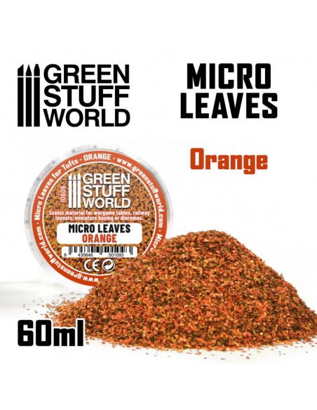 MICRO HOJAS - MIX NARANJA 15 gr