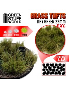 MATAS CÉSPED XXL VERDE SECO 22mm