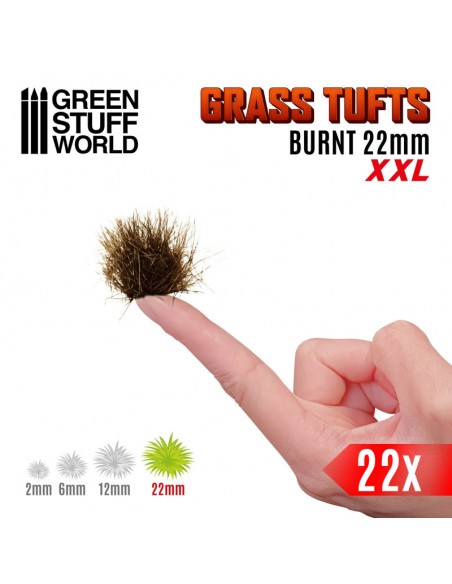 MATAS CÉSPED XXL QUEMADO 22mm