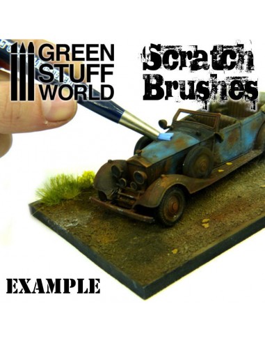 SET CEPILLOS SCRATCH