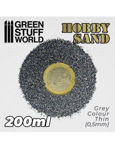 ARENA FINA - COLOR GRIS OSCURO 200ml 2