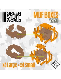 CAJAS DE MADERA RECTANGULARES DM 2