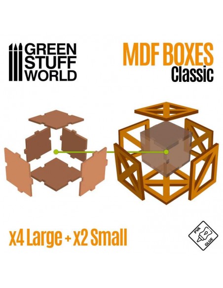 CAJAS DE MADERA CLÁSICAS DM