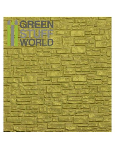 PLANCHA PLASTICARD LADRILLO LISO - TAMAÑO A4