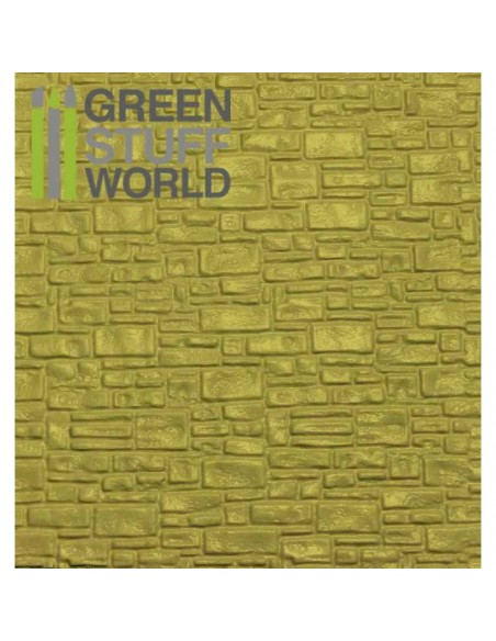 PLANCHA PLASTICARD LADRILLO LISO - TAMAÑO A4