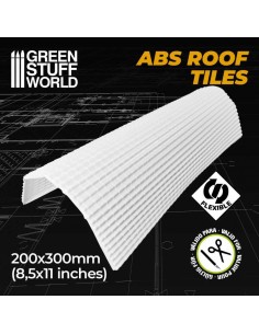 PLANCHA PLASTICARD TEJAS - TAMAÑO A4 2