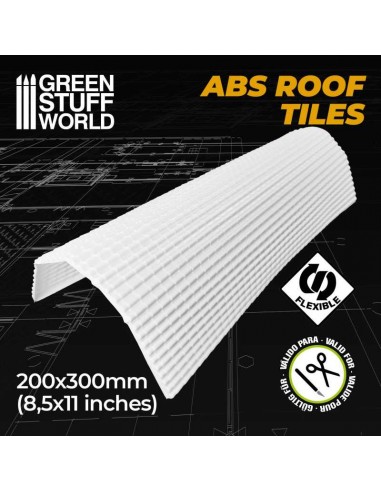 PLANCHA PLASTICARD TEJAS - TAMAÑO A4