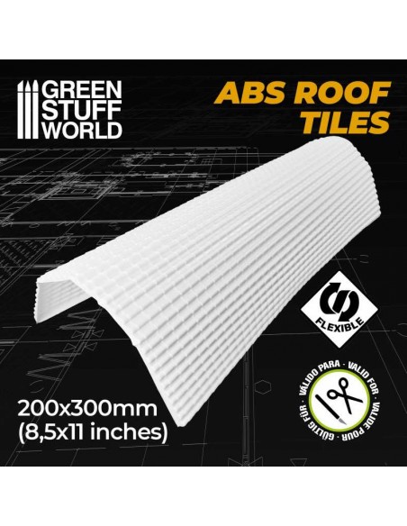 PLANCHA PLASTICARD TEJAS - TAMAÑO A4