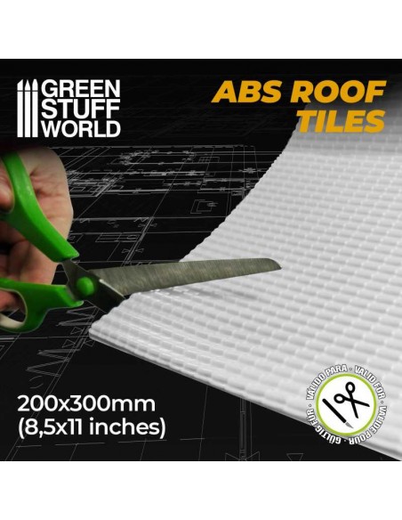 PLANCHA PLASTICARD TEJAS - TAMAÑO A4