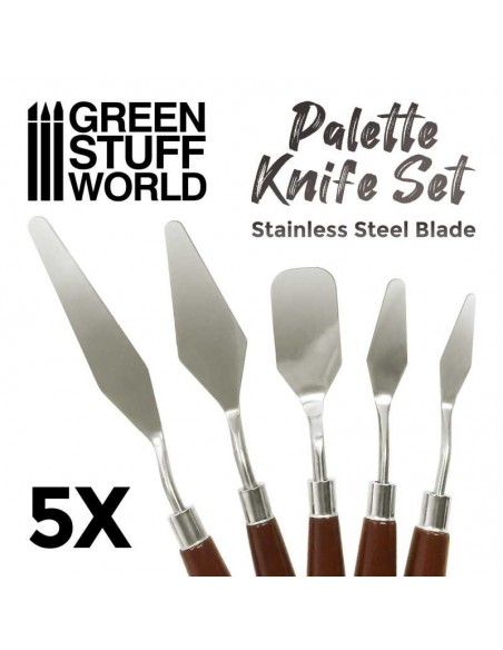 ESPÁTULAS PARA PINTAR Y MODELAR