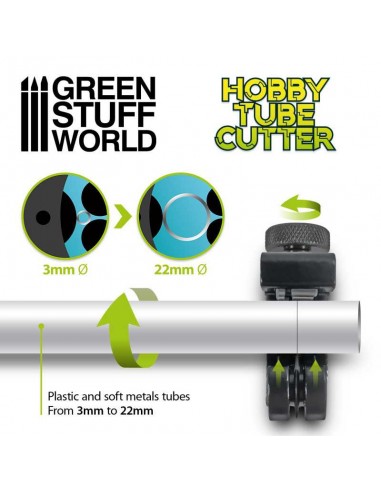 CORTADORA DE TUBOS 3mm - 22mm