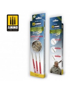 SET DE PINCELES MARTA KOLINSKY FOR COMBAT