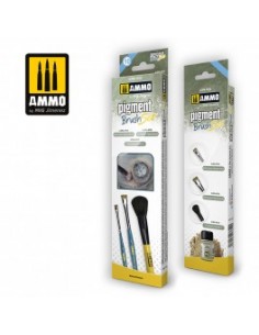 SET DE PINCELES PARA PIGMENTOS