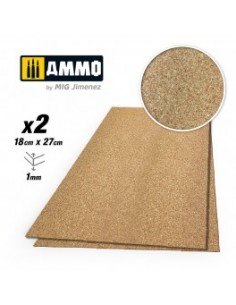 CREATE CORK GRANO FINO 1 MM – 2 PCS