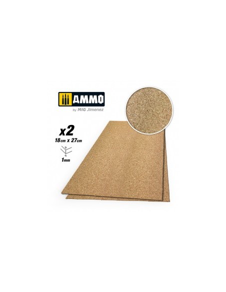 CREATE CORK GRANO FINO 1 MM – 2 PCS