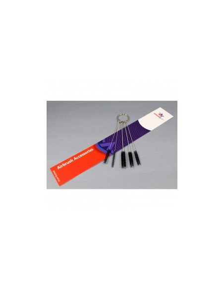 AMAZING ART - CEPILLOS PARA LIMPIEZA DEL AERÓGRAFO