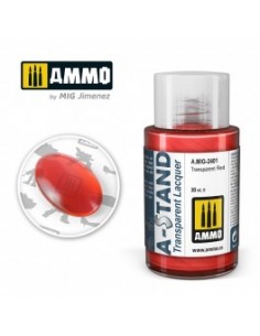 A-STAND ROJO TRANSPARENTE