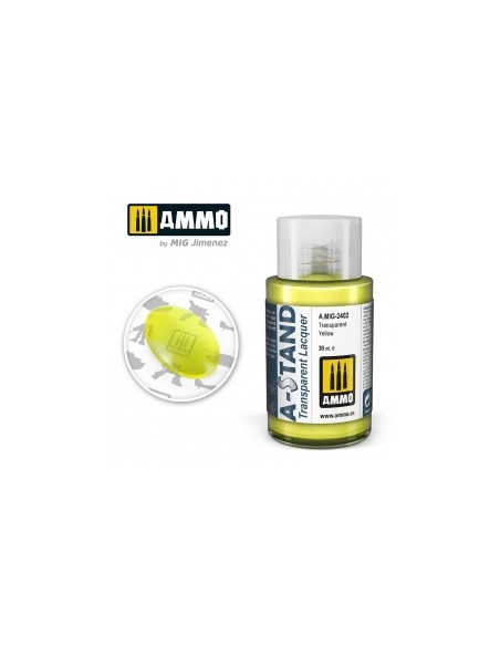 A-STAND AMARILLO TRANSPARENTE