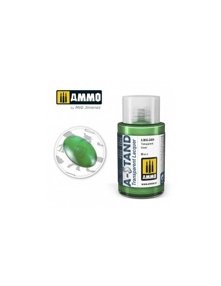 A-STAND VERDE TRANSPARENTE