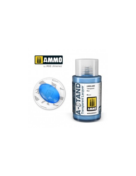 A-STAND AZUL TRANSPARENTE