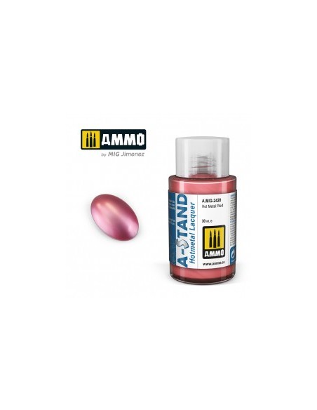 A-STAND ROJO HOT METAL