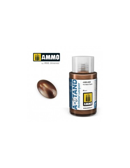 A-STAND SEPIA HOT METAL