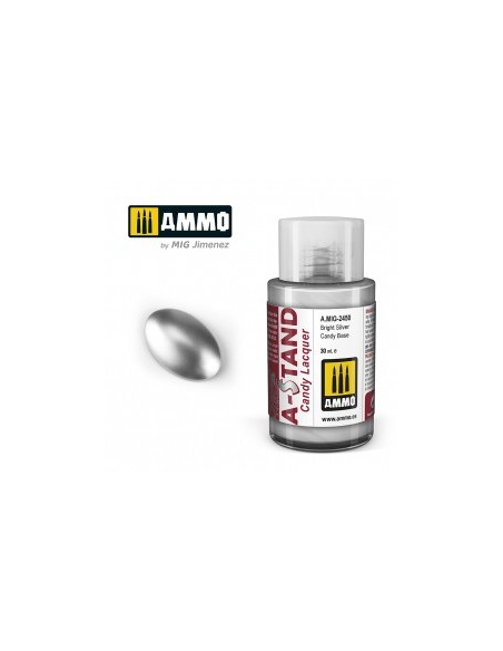 A-STAND BASE PLATA BRILLANTE CANDY