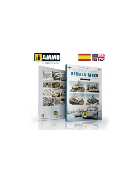 CÓMO PINTAR TANQUES ALEMANES INVERNALES DE LA 2GM MULTILINGÜE (ING - CAS)