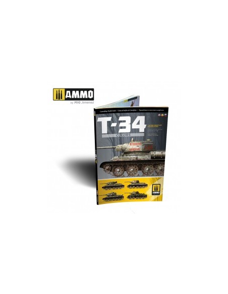 T-34 COLORS. CAMUFLAJES DE LOS T-34 DURANTE LA 2ª GM (MULTILINGÜE)