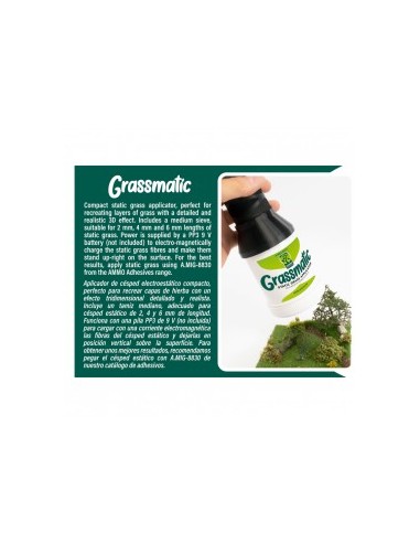 GRASSMATIC - APLICADOR DE HIERBA ESTÁTICA