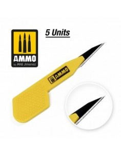 CUCHILLA DE PRECISIÓN RECTA - 5 UDS.