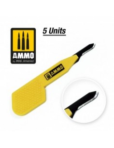 CUCHILLA DE PRECISIÓN CURVA - 5 UDS.