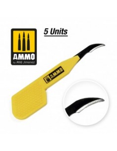 CUCHILLA DE PRECISIÓN DE ARCO - 5 UDS.