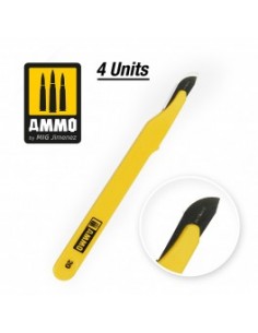 CUCHILLA ESTÁNDAR CURVA GRANDE - 4 UDS.