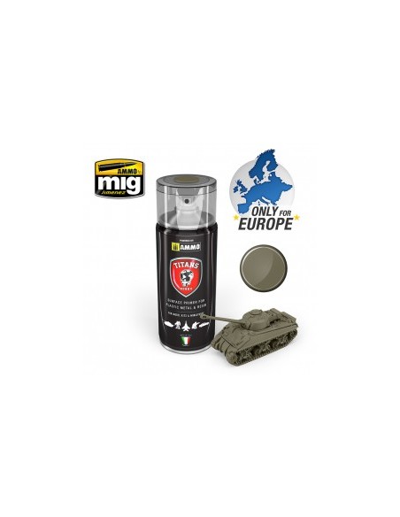 TITAN VERDE OLIVA DE EE.UU. MATE