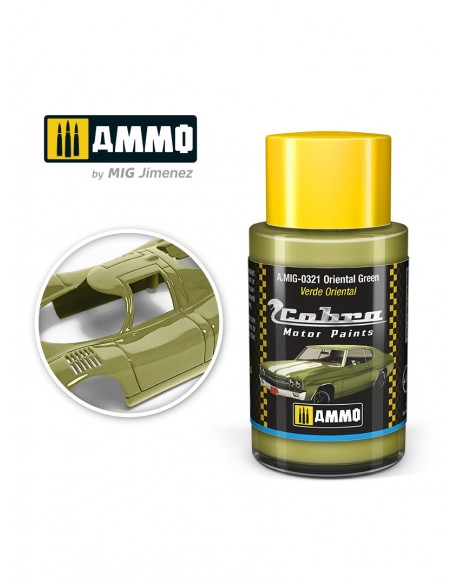 COBRA MOTOR VERDE ORIENTAL