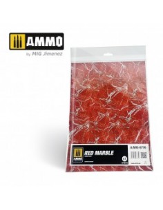 SUELO DE MÁRMOL ROJIZO. LÁMINA LISA - 2 UDS.