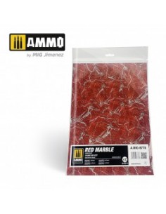 SUELO DE MÁRMOL ROJIZO. BALDOSAS REDONDAS PARA BASES DE...