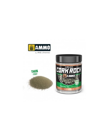 CREATE CORK ROCK - GRIS PIEDRA FINO (BOTE 100ML)