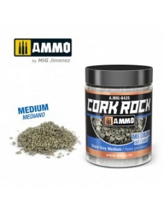 CREATE CORK ROCK - GRIS PIEDRA MEDIO (BOTE 100ML)