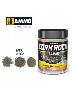 CREATE CORK ROCK - MEZCLA GRIS PIEDRA (BOTE 100ML)